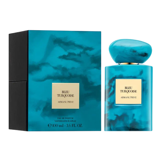 GIORGIO ARMANI PRIVE' BLEU TORQUOISE EAU DE PARFUM UNISEX 100ML SCATOLATO