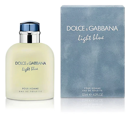 DOLCE&GABBANA LIGHT BLUE POUR HOMME EAU DE TOILETTE 125 ML SCATOLATO