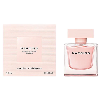 NARCISO RODRIGUEZ CRISTAL CUBO EAU DE PARFUM DONNA 90ML SCATOLATO